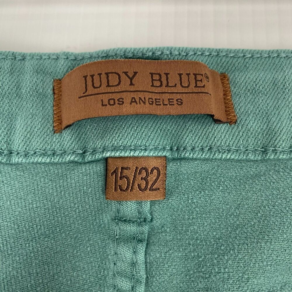 Judy Blue Women’s High Waist Wide Leg Jeans Tummy Control Top Size 15/32 Stretch - Picture 2 of 12